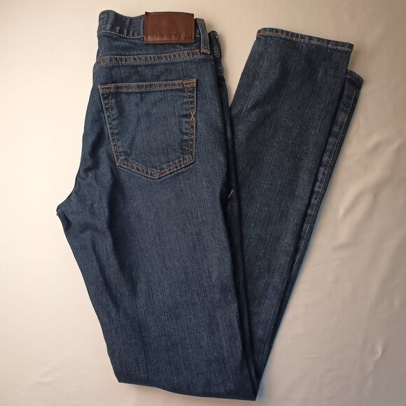 Men's Express Jeans Size 29x34 Skinny Leg Dark Wash - Picture 1 of 9